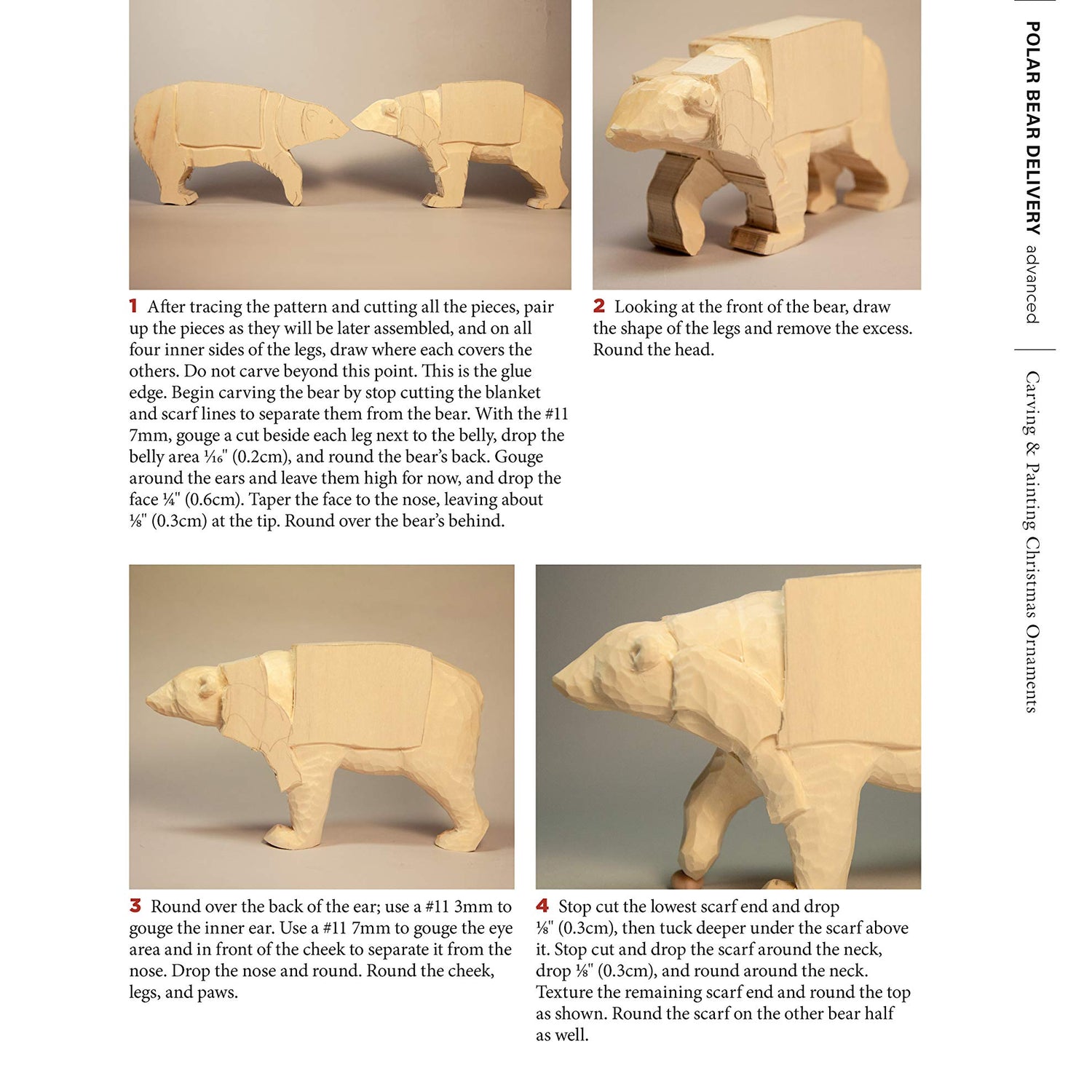 Carving & Painting Christmas Ornaments: Easy Techniques for 23 Patterns in Wood (Fox Chapel Publishing) Step-by-Step Projects for Beginner, Fox Chapel Publishing