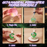 MIROLA KIDS Fairy Magic Potion Kit for Kids, Display Box Glow in The Dark, DIY Creative Craft Kit with 21 Bottles, Stocking Stuffer for Kids, DIY MIROLA KIDS