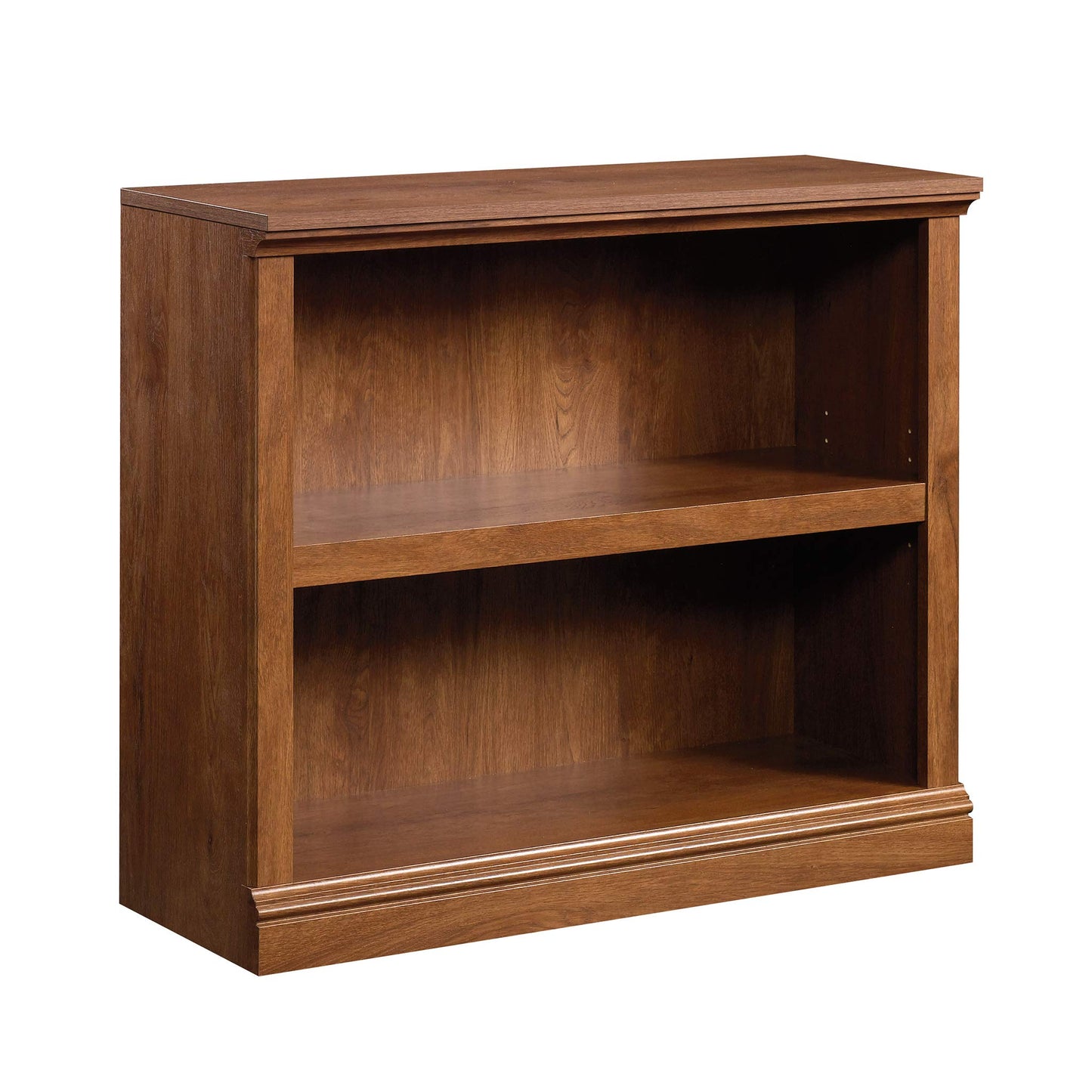 Sauder Miscellaneous Storage 2-Shelf Bookcase/ Book shelf, Oiled Oak finish