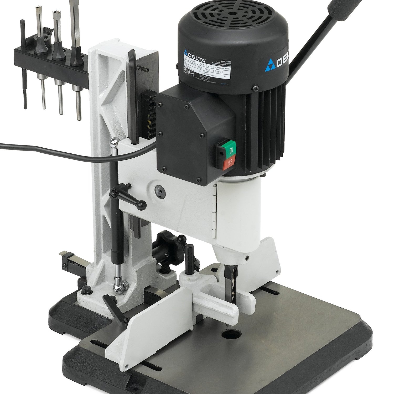 Delta 14-651 1/2" Mortiser, Gray Delta