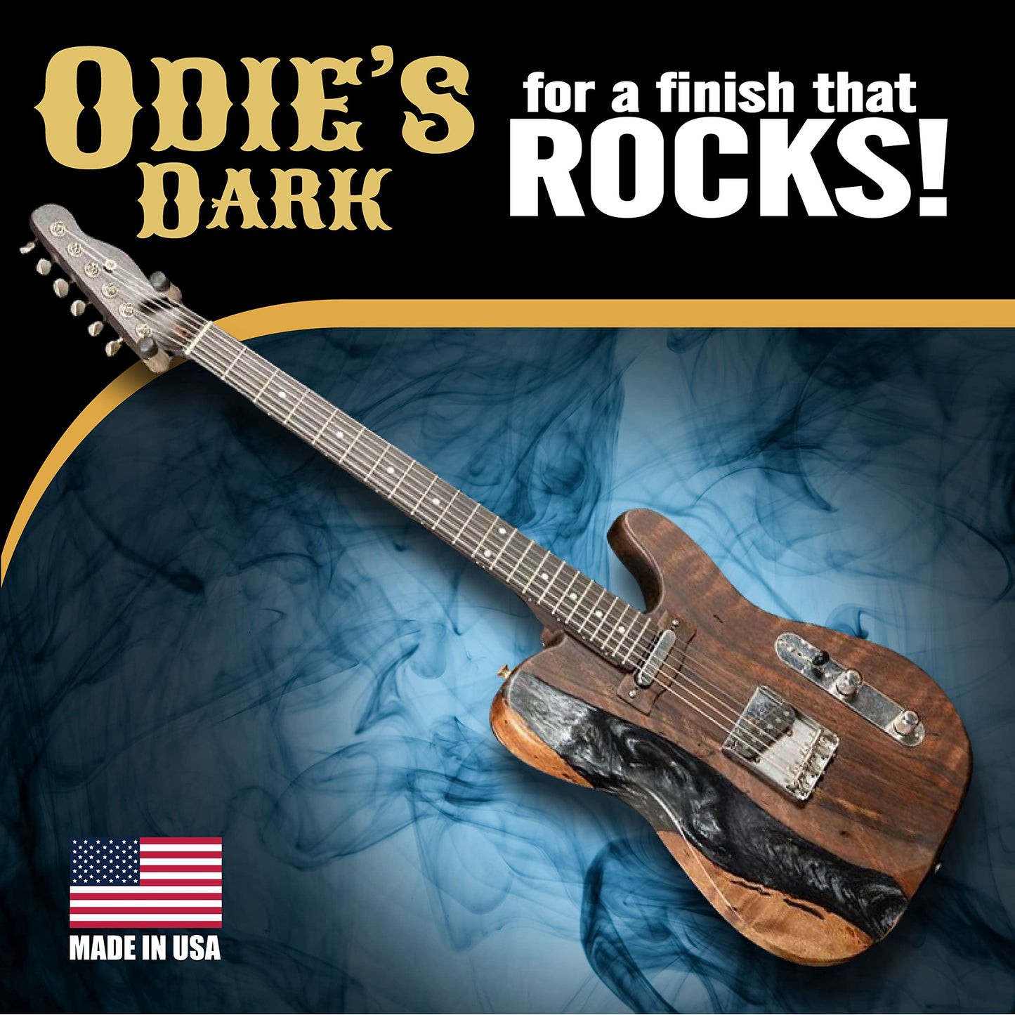 Odie’s Dark • Finish and Stabilizer for Wood • Darkens with Age • 9 Ounce Glass Jar • Food Safe and Solvent Free Non Toxic Finish with Amazing One - WoodArtSupply