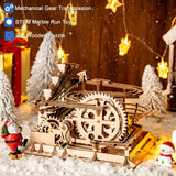 Rowood 3D Puzzles for Adults, Wooden Marblr Run Model Kit, DIY Building Kits for Adults to Build, Craft for Teens, Gift for Adults & Teen Boys Girls, Rowood