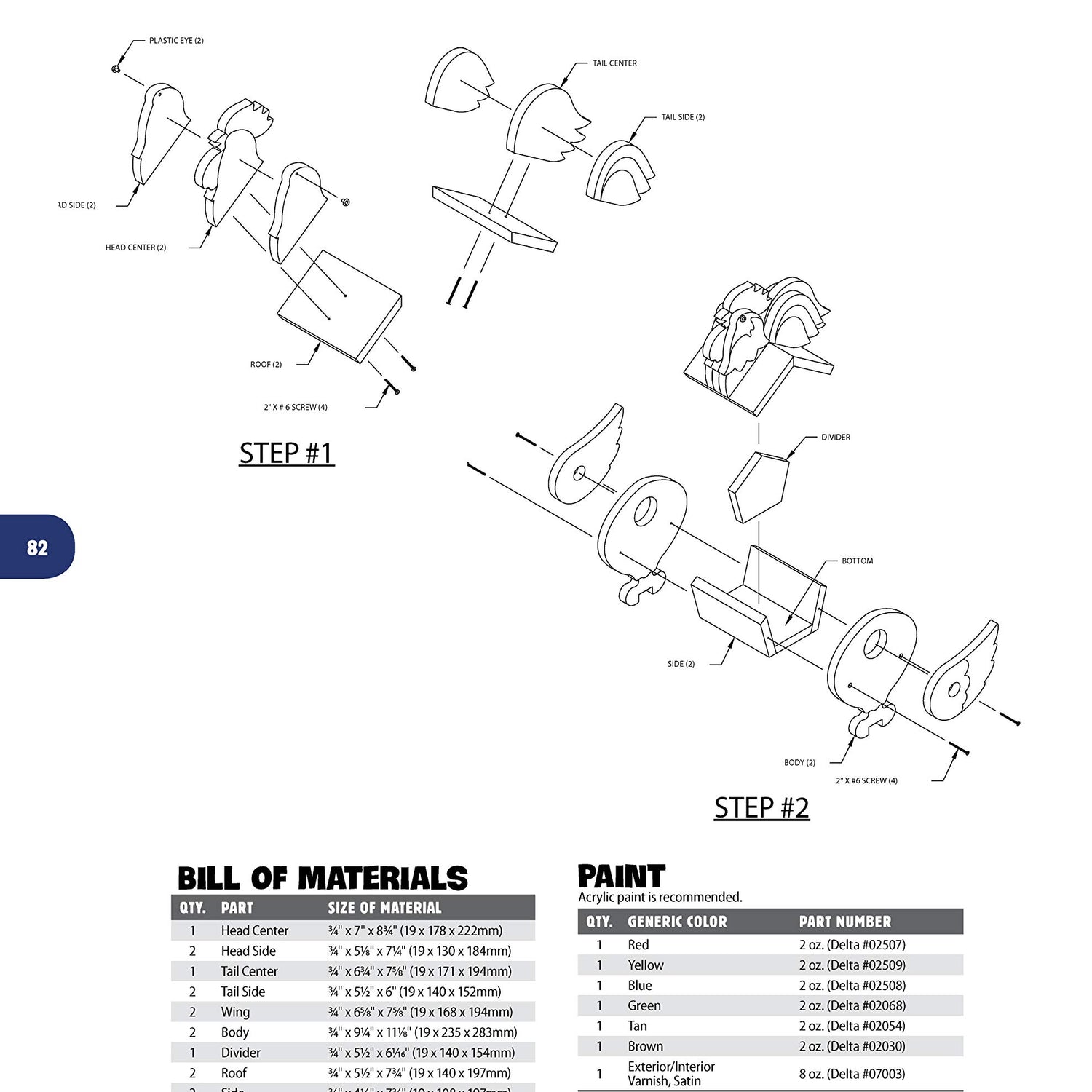 Wild & Wacky Birdhouses and Feeders: 18 Creative and Colorful Projects That Add Fun to Your Backyard (Fox Chapel Publishing) Cartoon, Bear, Tree Design Originals
