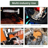 EYPINS Air ‎Right Angle Die Grinder 1/4" 90 Degree Heavy Duty 20,000 RPM Compressed Sander Polisher Tool for Contour Grinding, Polishing, Milling EYPINS