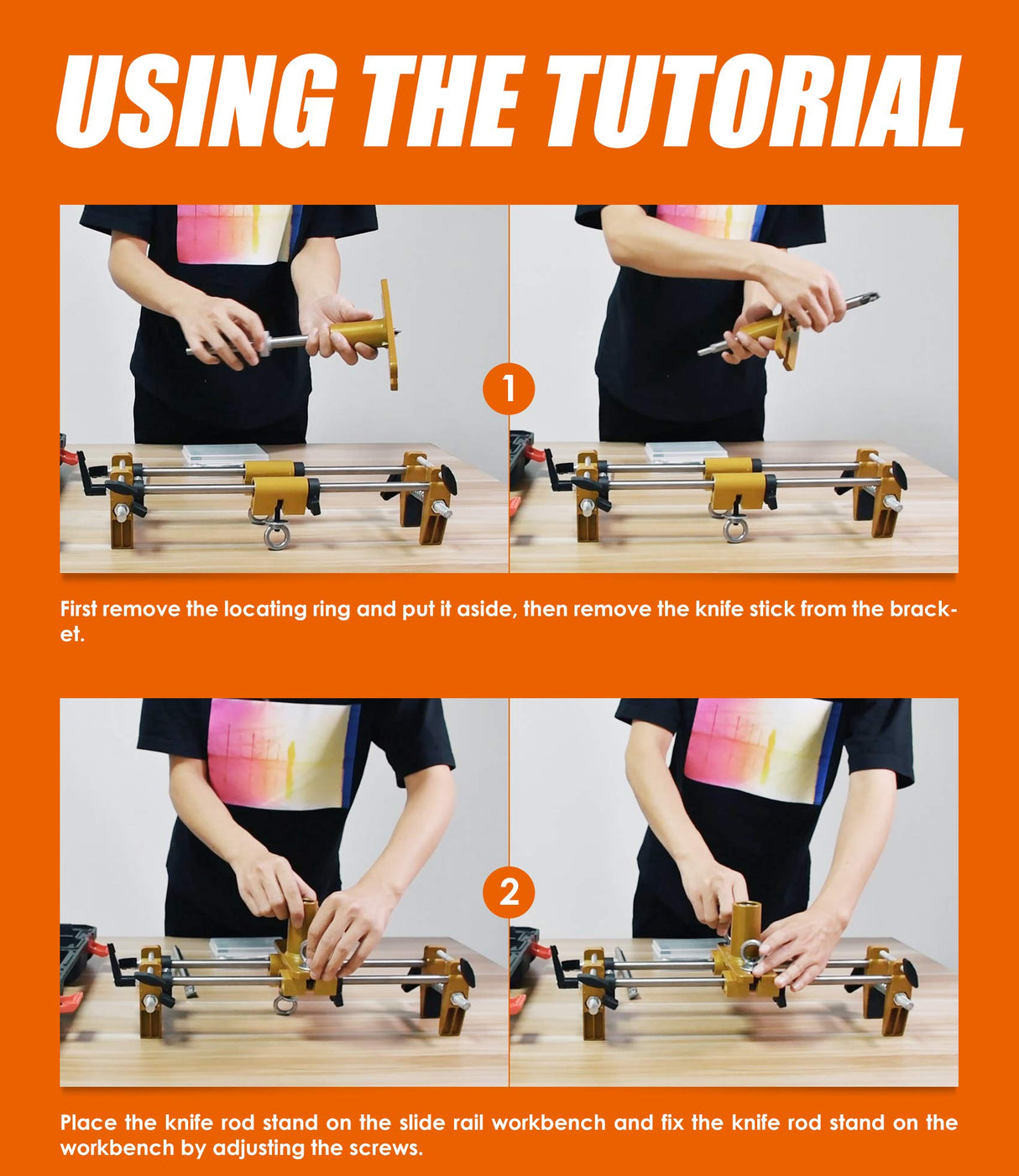 Luckyway Door Lock Hole Opener Kit, Lock Mortiser for Wooden Doors.(Install/Change The Door Lock Yourself) Luckyway