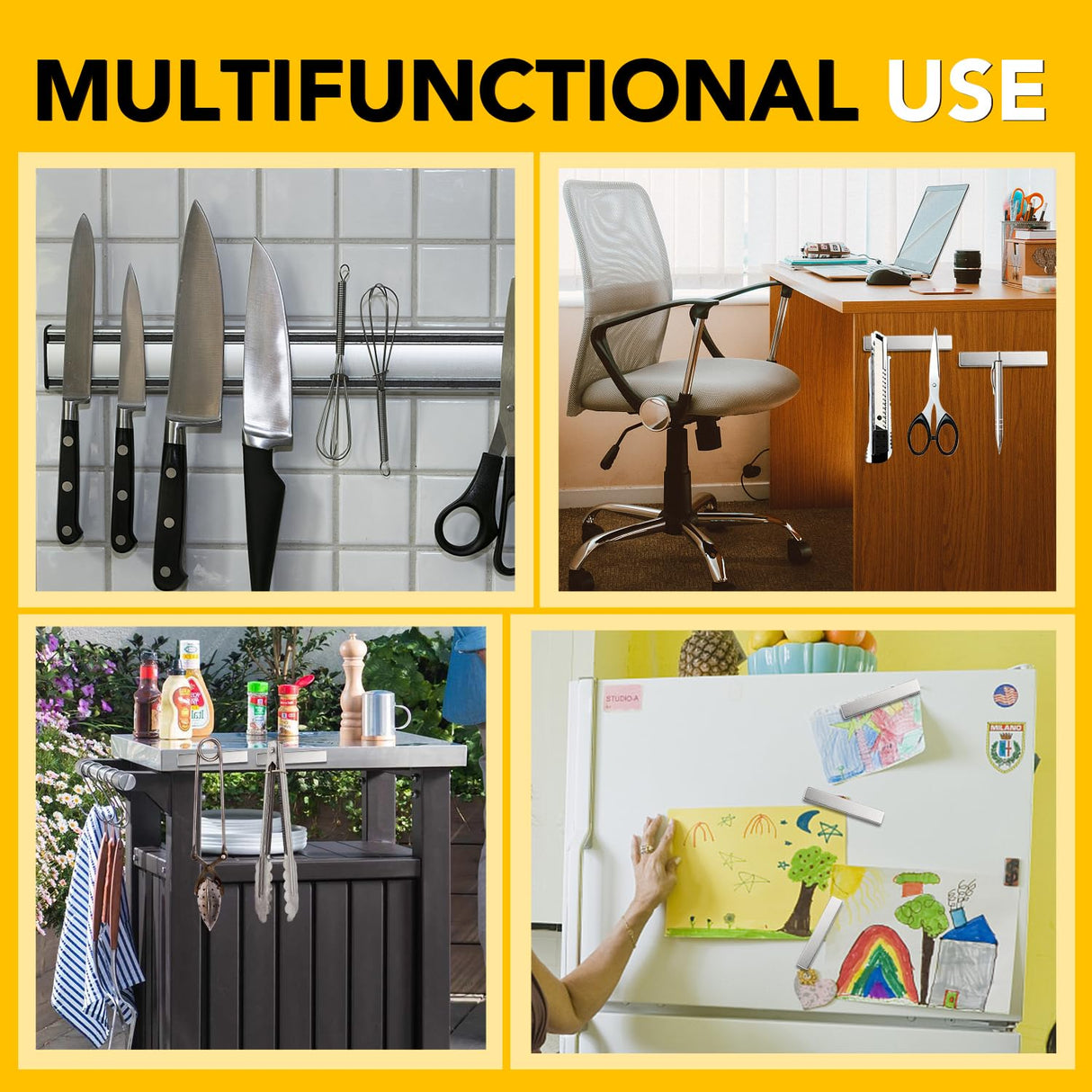 Strong Magnet - 25 Pack Neodymium Bar Magnets, Powerful Rare Earth Magnets - Industrial Strength NdFeB Magnet Set for Fridge, DIY, Crafts - 60 x 10 x DIYMAG