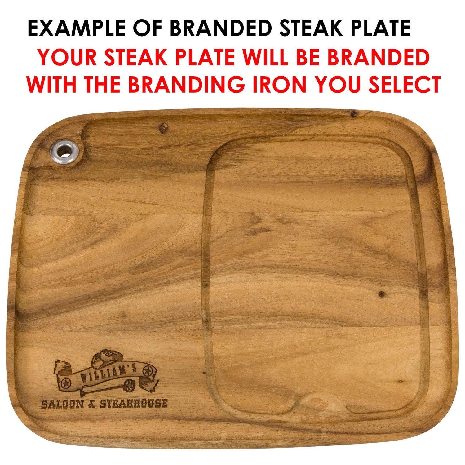 Western M BBQ Branding Iron – Perfect for Steak, Buns, Wood & Leather BBQ Fans