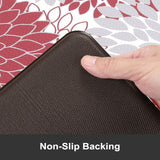 Anti Fatigue Kitchen Mats for Floor 2PCS,17"x47"+17"x29" Farmhouse Kitchen Rugs Non Slip Rubber Backing,Waterproof Cushioned Standing Mat for Collive