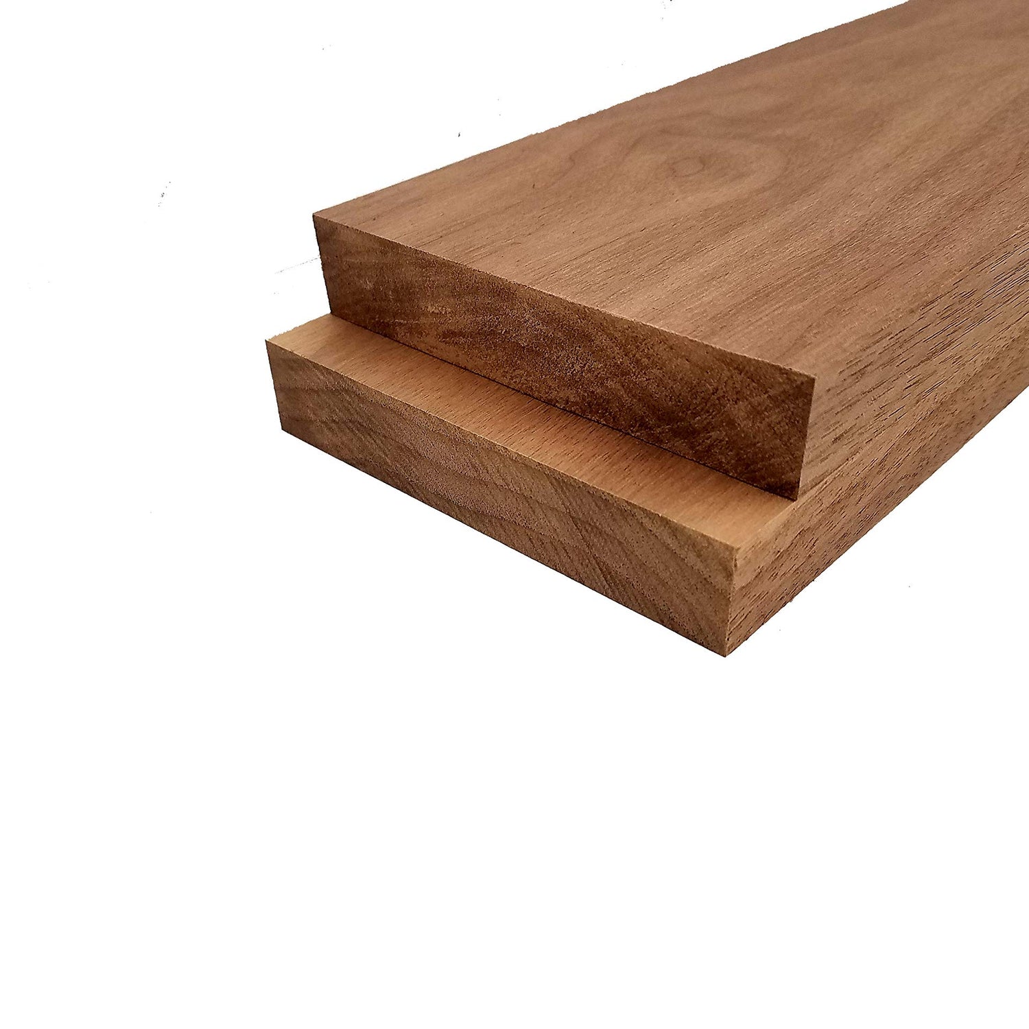 Exotic Wood Zone | Pack of 2 - Walnut Lumber | 3/4" x 6" x 48" Exotic Wood Zone