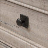 Sauder Palladia Executive Desk, L: 65.12" x W: 29.53" x H: 29.61", Split Oak finish Sauder