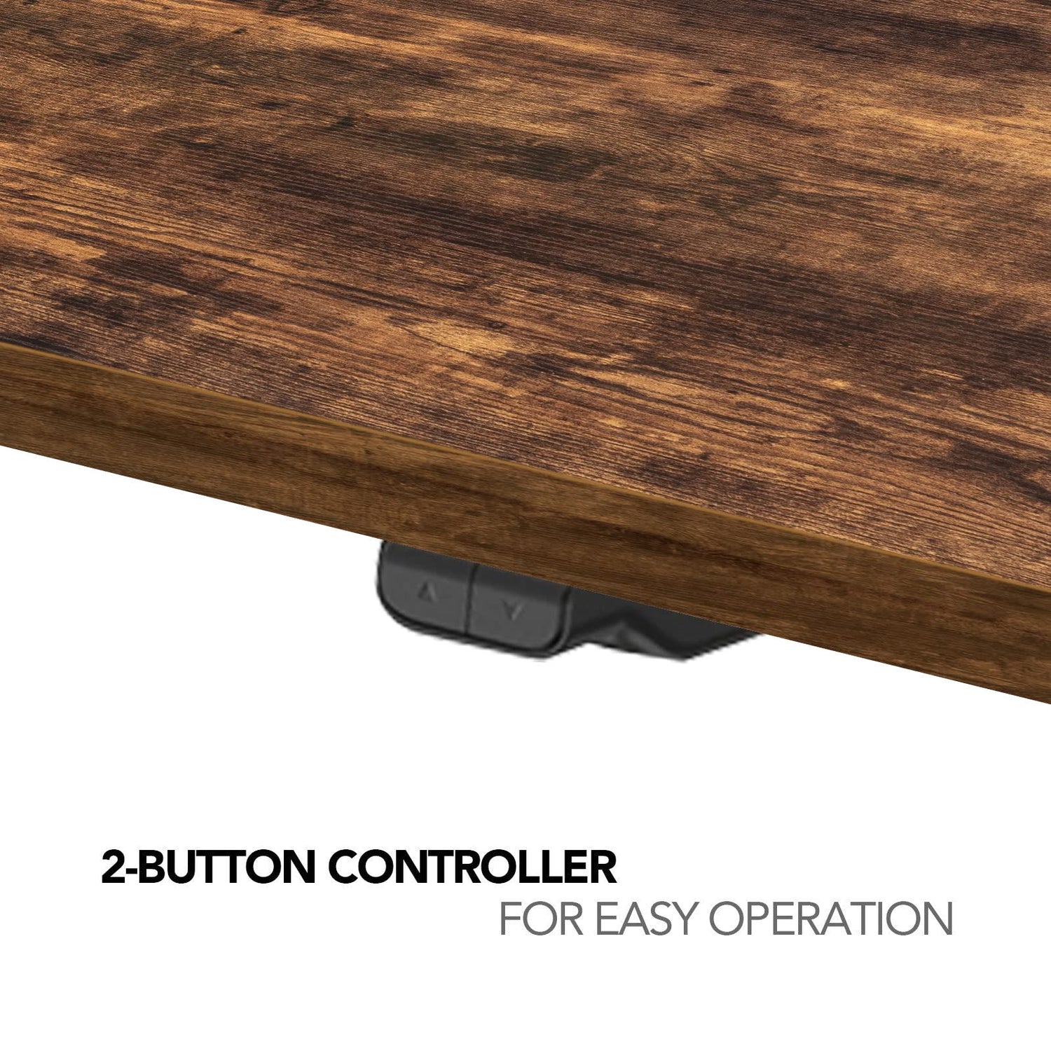 FLEXISPOT 55 x 28 Inches Electric Stand Up Desk Workstation, Whole-Piece Desk Board Home Office Computer Standing Table Height Adjustable Desk (Black FLEXISPOT