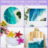 Alida 1 Gallon Crystal Clear Epoxy Resin Kit, No Bubbles Odor & Yellowing, Self Leveling 1:1 Mix for DIY Jewelry, Table Top, Art Casting, Jewelry, alida