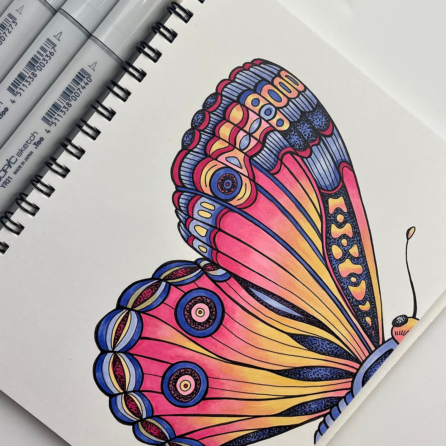 Copic, 72-Color Sketch Marker Set, Multi Count Copic