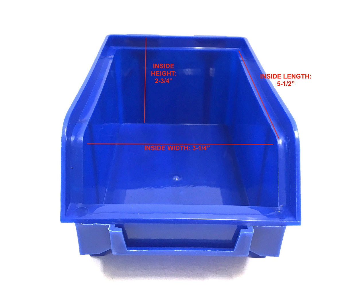 MaxWorks 80694 30-Bin Wall Mount Parts Rack/Storage for your Nuts, Bolts, Screws, Nails, Beads, Buttons, Other Small Parts,Blue and Red MaxWorks