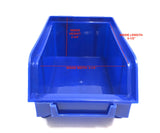 MaxWorks 80694 30-Bin Wall Mount Parts Rack/Storage for your Nuts, Bolts, Screws, Nails, Beads, Buttons, Other Small Parts,Blue and Red MaxWorks