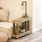Luxe Accent Side Table (Natural) Doug and Cristy Designs