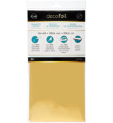 iCraft - 418561 Deco Foil Transfer Sheets, 6" x 12", Gold, 20 Piece iCraft