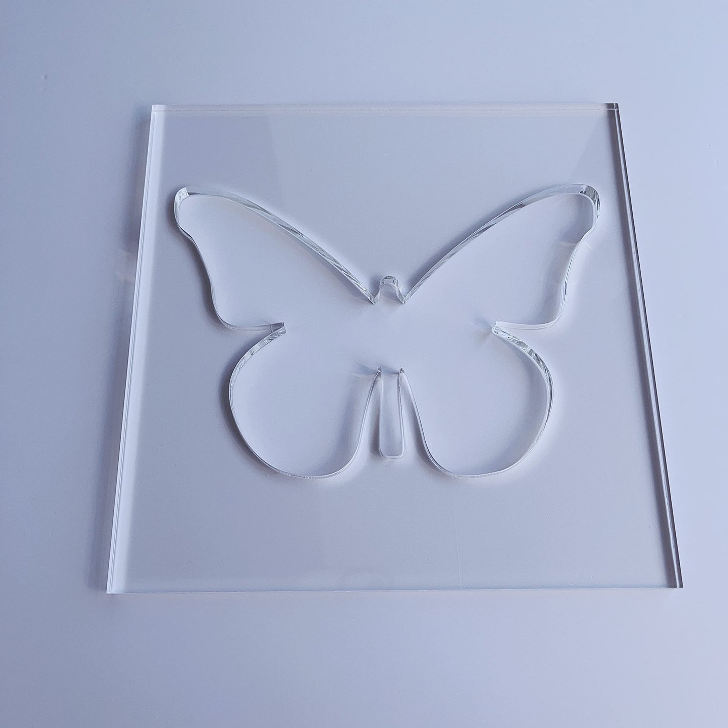 Butterfly Router Template, Clear Acrylic Template, Woodworking Router Template - WoodArtSupply