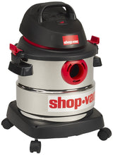 Shop-Vac 5989300 5-Gallon 4.5 Peak HP Stainless Steel Wet Dry Vacuum,Black, Black Shop-Vac