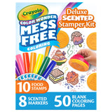 Crayola Color Wonder Mess Free Coloring Set, 50 Blank Coloring Pages, Scented Color Wonder Stamps and Markers, Refill Set Crayola