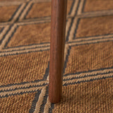 Christopher Knight Home Abrielle Mid-Century Modern Fabric Dining Chairs with Natural Walnut Finished Rubberwood Frame, 2-Pcs Set, Dark Grey / Christopher Knight Home