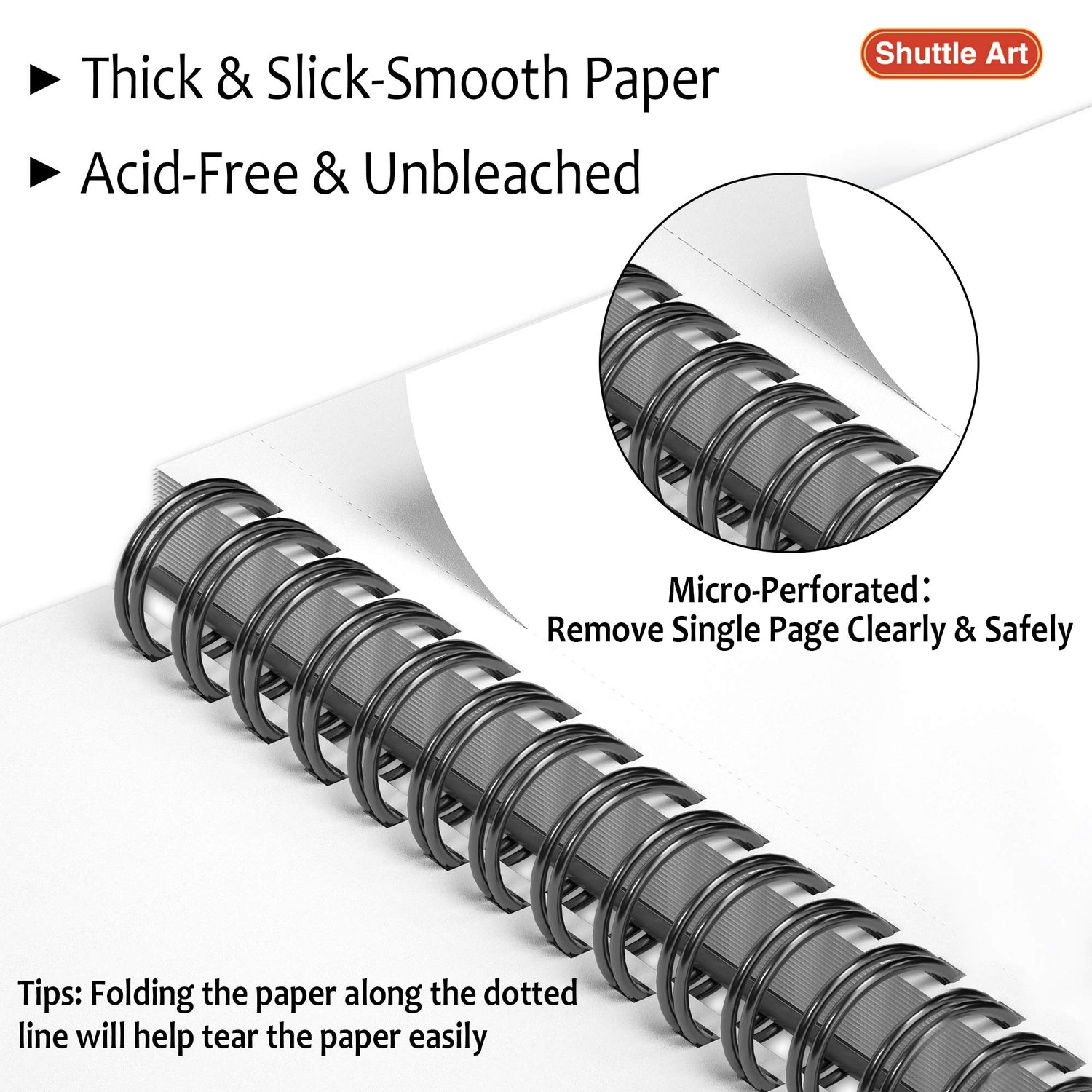 Shuttle Art Drawing Kit and Sketch Pad Bundle, Set of 116 Pack Complete Drawing Kit +260 Sheets Sketch Pad Shuttle Art