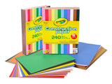 Crayola Construction Paper - 480ct (2 Pack), Bulk School Supplies for Kids, Classroom Supplies for Preschool, Elementary, Great for Arts & Crafts Crayola