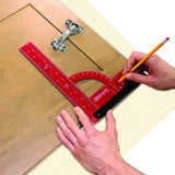 Milescraft 8410 MC-Square300 (imperial) - Aluminum Framing and Woodworking Square Milescraft