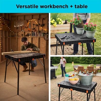 BLACK+DECKER Workbench, Work Table, Portable and Versatile (BDST11552) - WoodArtSupply