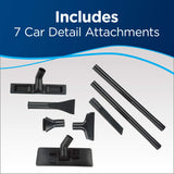 BISSELL Garage Pro Wall-Mounted Wet Dry Car Vacuum/Blower With Auto Tool Kit, 18P03, Stealth Metallic Gray Bissell