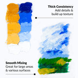 Royal & Langnickel Oil Paint PK 24/PKG, Yellow Royal & Langnickel