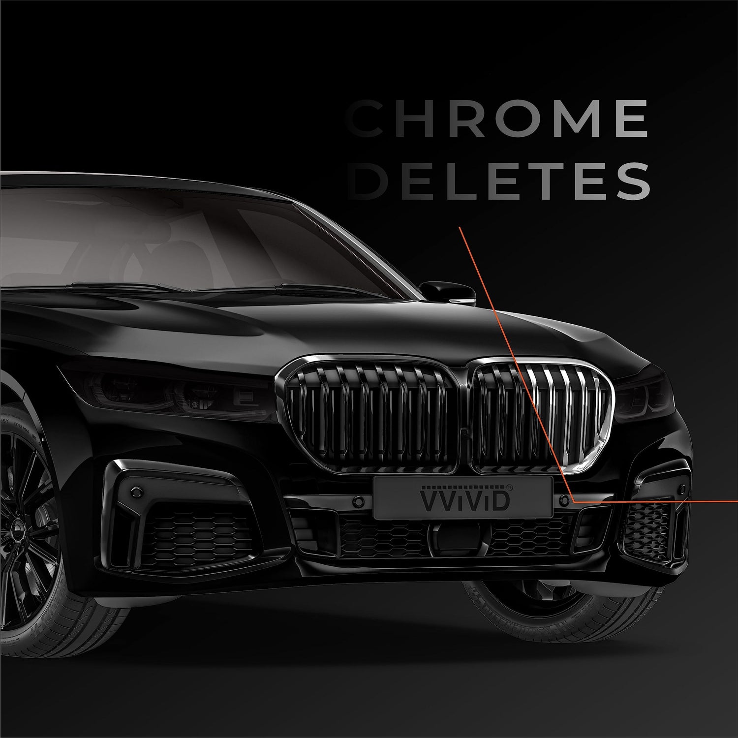 VViViD Gloss Silver Chrome Air-Release Vinyl Adhesive Tape Roll (3 Inch x 30ft) VViViD