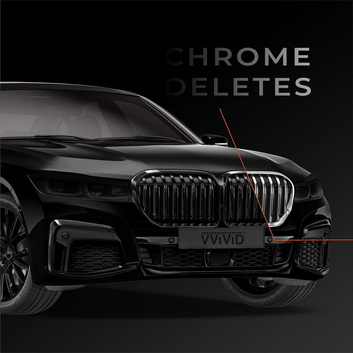 VViViD Gloss Silver Chrome Air-Release Vinyl Adhesive Tape Roll (3 Inch x 30ft) VViViD