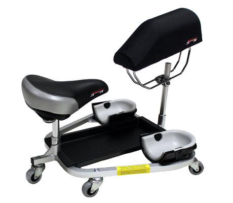 RACATAC Kneeling Sitting Creeper 3" Casters with Chest Support 01RAC3CS WoodArtSupply
