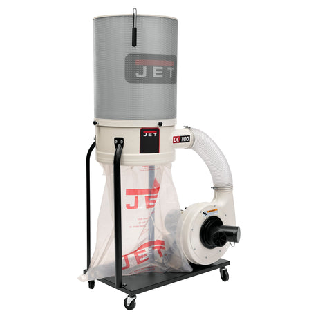 JET DC-1100VX-CK Vortex Cone Dust Collector, 2-Micron Canister Filter, 1100 CFM, 1Ph 115/230V (708659K) Jet