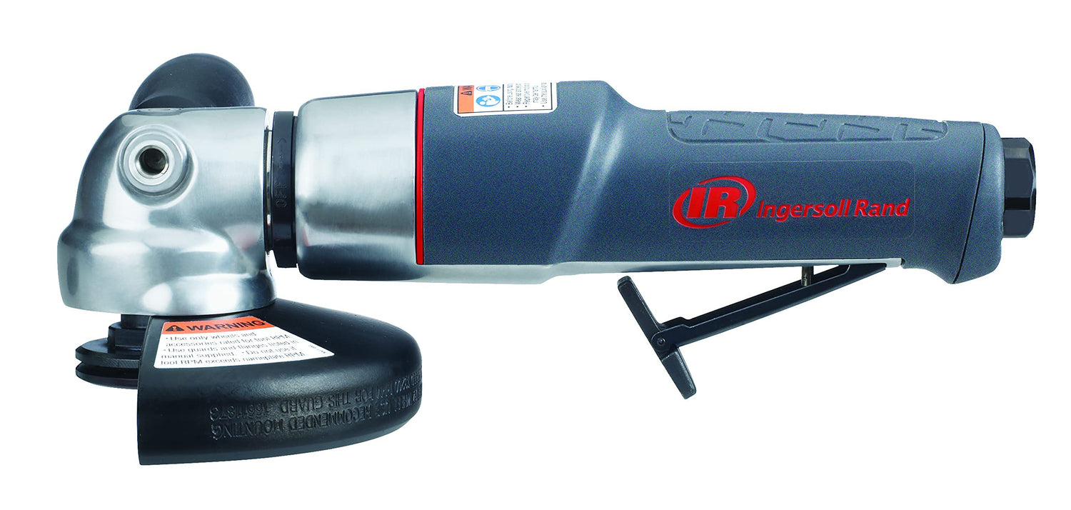 Ingersoll Rand 345MAX 5-Inch Air Angle Grinder,Blue/ Silver Ingersoll Rand