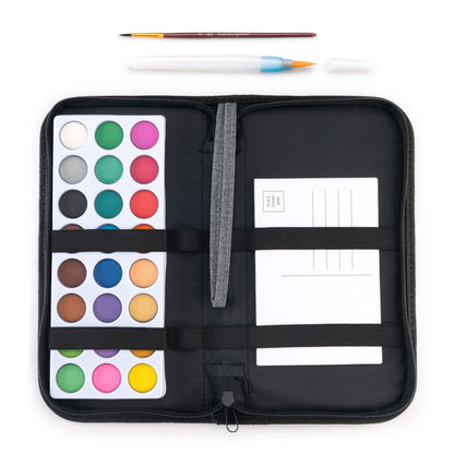 Royal & Langnickel Essentials Keep N' Carry Watercolor Set, 37pc - WoodArtSupply