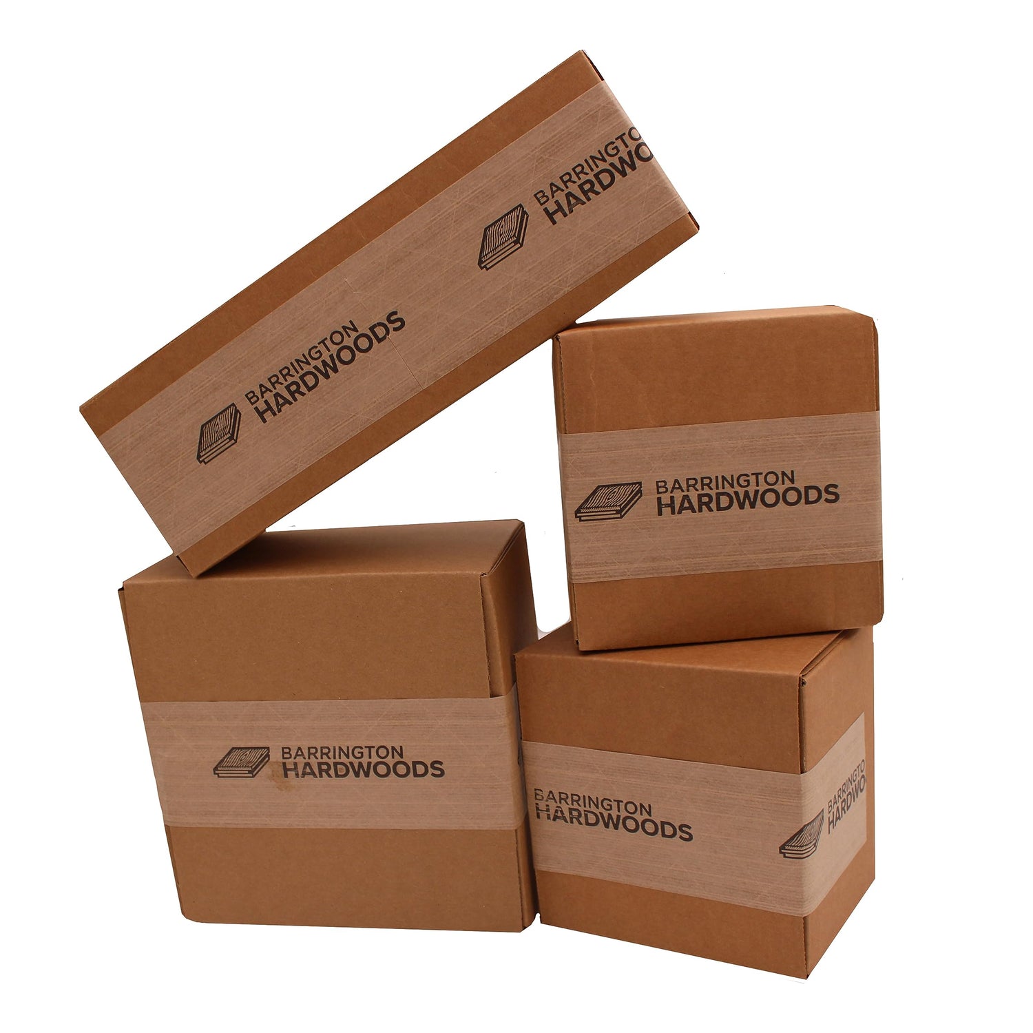 White Ash Lumber Square Turning Blanks (4 Pc) (2" x 2" x 12") Barrington Hardwoods