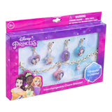 LUV HER Disney Princess Add A Charm Box Set with 1 charm bracelet & 5 interchangeable charms - Ages 3+ LUV HER