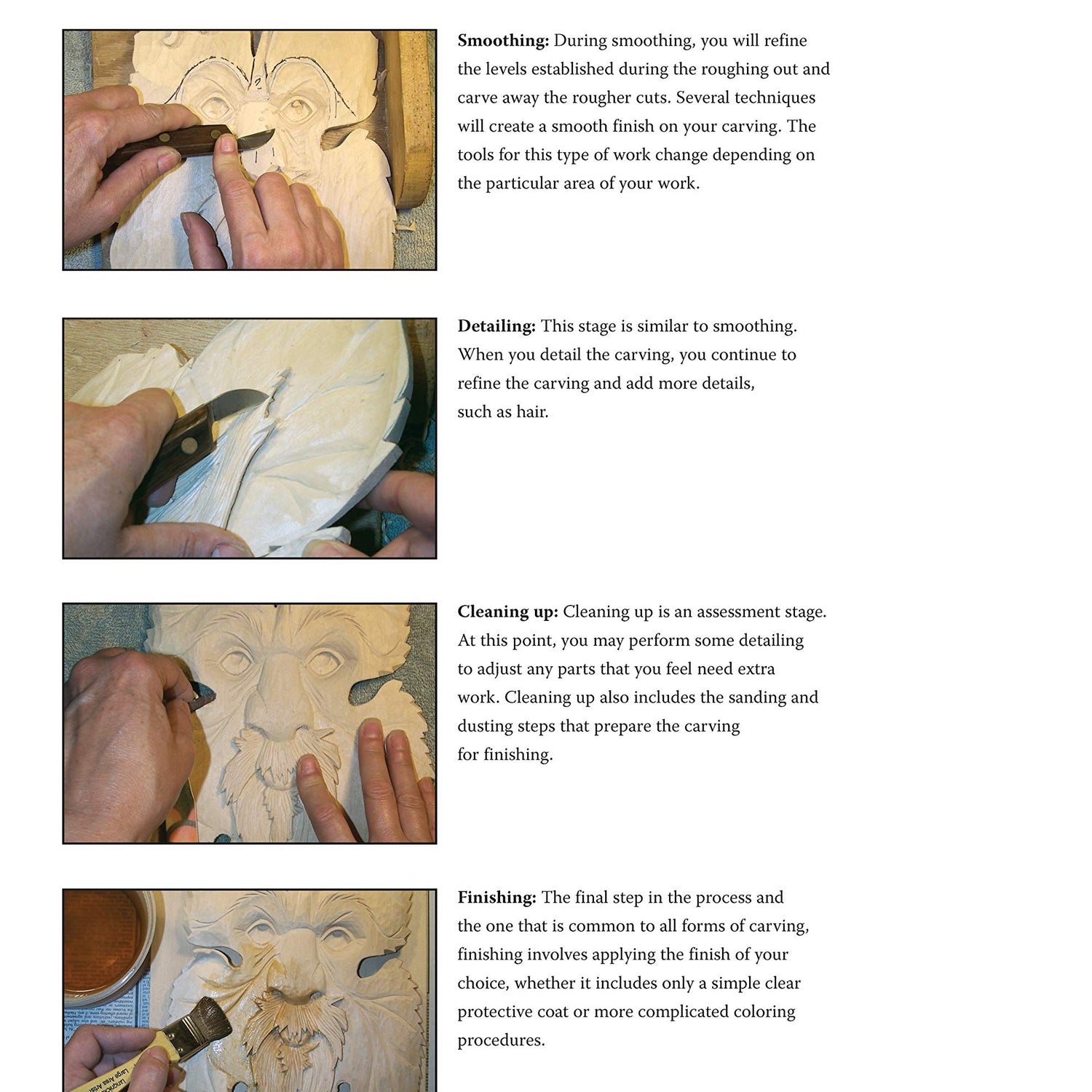 Relief Carving Wood Spirits, Revised Edition: A Step-By-Step Guide for Releasing Faces in Wood (Fox Chapel Publishing) Fully Detailed Wood Spirit Design Originals