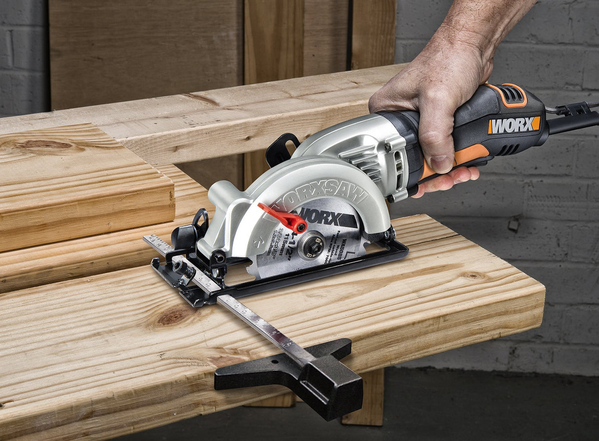 Worx WX429L 4 Amp WORXSAW 4.5" Electric Compact Circular Saw WORX