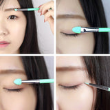 LORMAY 7 Pcs Silicone Brush applicator kit for UV Resin Epoxy Art Crafting and Cream Makeup Products (Mint Green) LORMAY