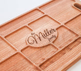 USA Made Personalized Charcuterie Board Engraved - Custom Charcuterie Board Personalized Cheese Board - Charcuterie Boards Personalized Large - Drapela Works