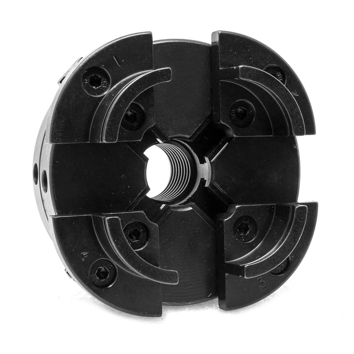 WEN LA4444 4-Inch 4-Jaw Self-Centering Chuck Set with 1-Inch x 8TPI Thread WEN
