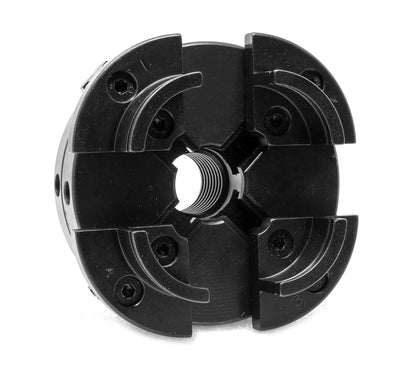 WEN LA4444 4-Inch 4-Jaw Self-Centering Chuck Set with 1-Inch x 8TPI Thread - WoodArtSupply