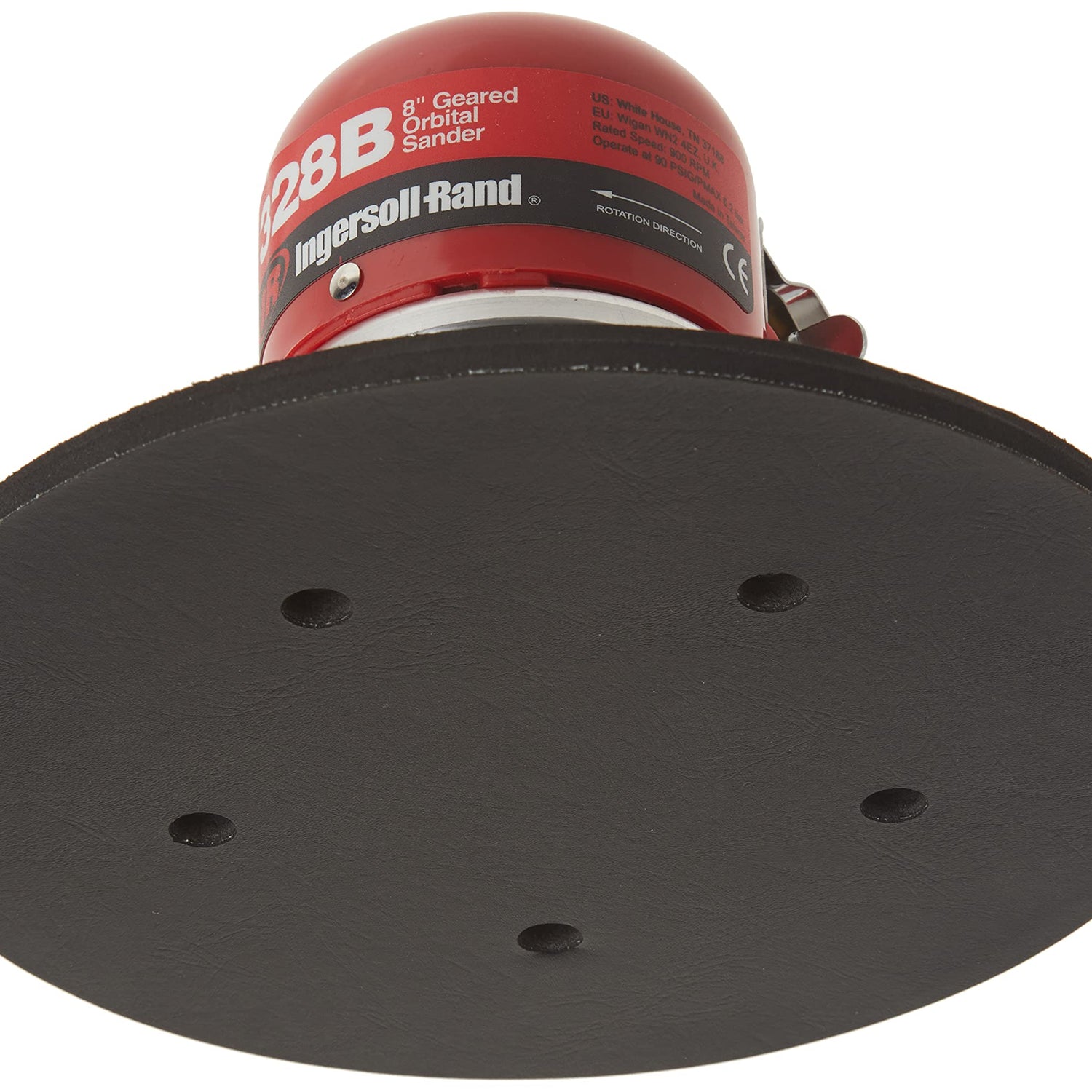 Ingersoll Rand 328B 8” Air Geared Orbital Sander, Heavy Duty, Dual Action Pad, Low Vibration, Swirl Free Finish, 825 Free Speed RPM, One Size, Ingersoll Rand