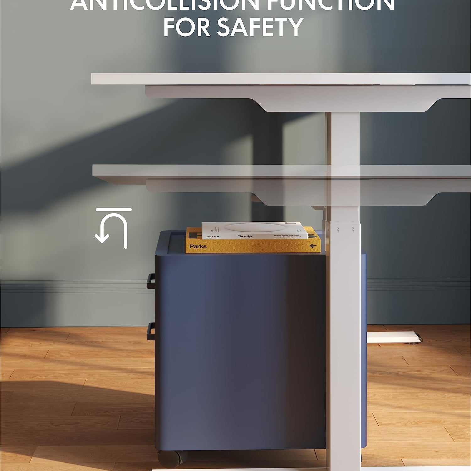 FLEXISPOT Pro Corner Desk Dual Motor L Shaped Computer Electric Standing Desk Sit Stand Up Desk Height Adjustable White Desk Home Office Table with FLEXISPOT