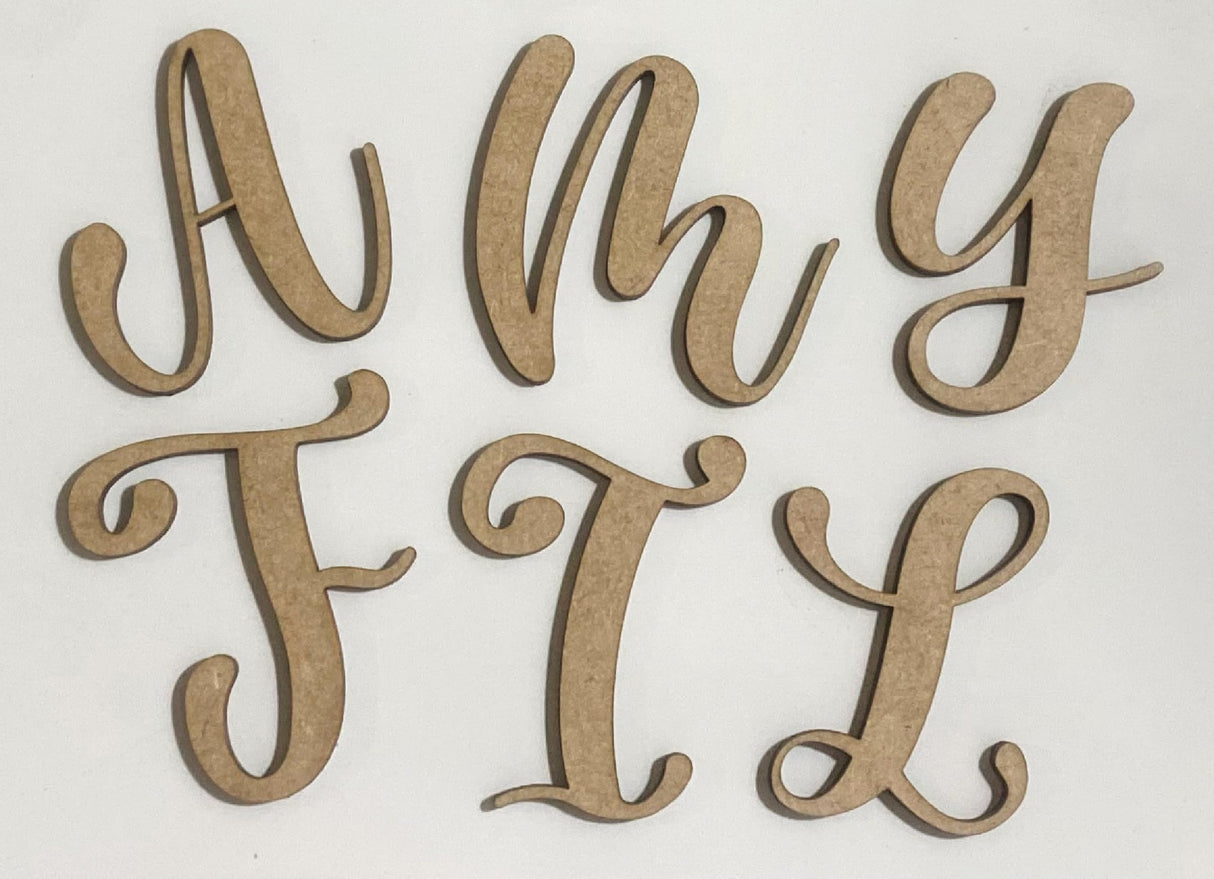 Unfinished Wooden 3 Inch C Alphabet Letter for Decoration, Letter Blank Casking Cream Kids Letter Font, MDF DIY Craft NEXTCraft