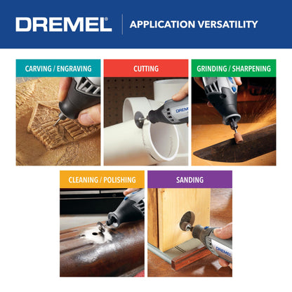 Dremel 4000-4/34 Variable Speed Rotary Tool Kit - Engraver, Polisher, and Sander- Perfect for Cutting, Detail Sanding, Engraving, Wood Carving,