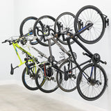 StoreYourBoard Swivel Bike Wall Rack, 4 Pack Garage Hanger Hook, Swing 90 Degrees, Vertical Bike Hanger Hook for Indoor, Bicycle Storage, Space StoreYourBoard